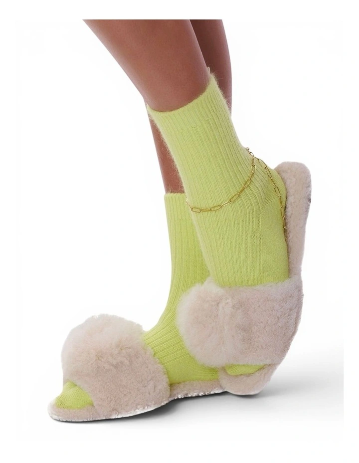 High Heel Jungle Cashmere Cloud Socks image 4