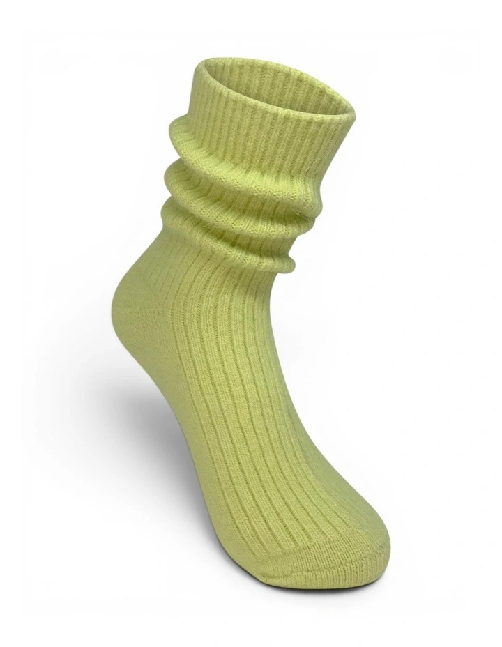 High Heel Jungle Cashmere Cloud Socks image 7
