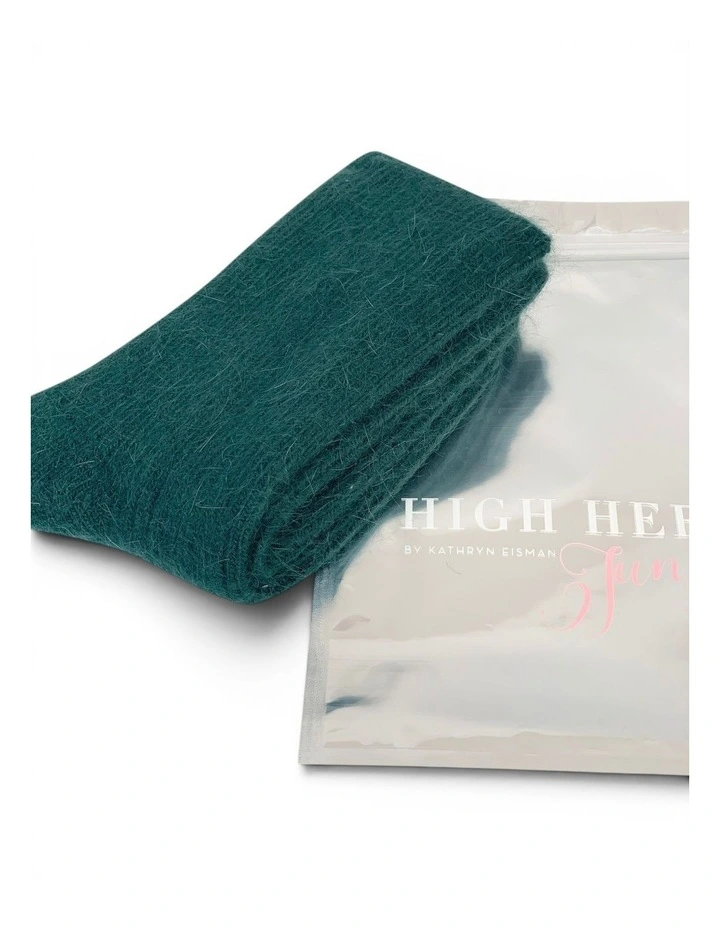 High Heel Jungle Cashmere Cloud Socks image 5