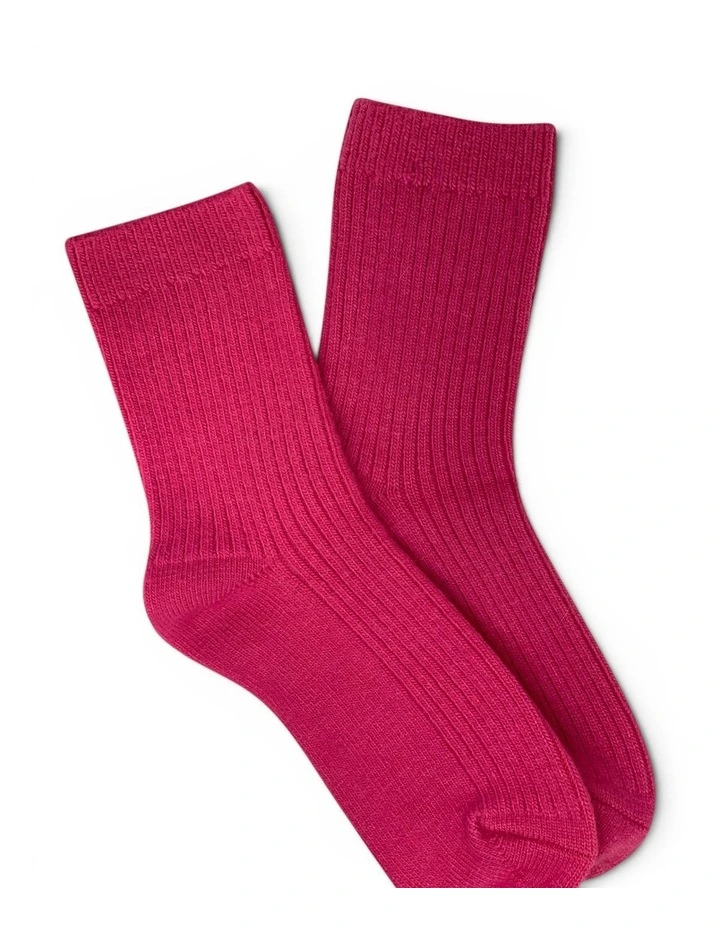 High Heel Jungle Cashmere Cloud Socks image 3