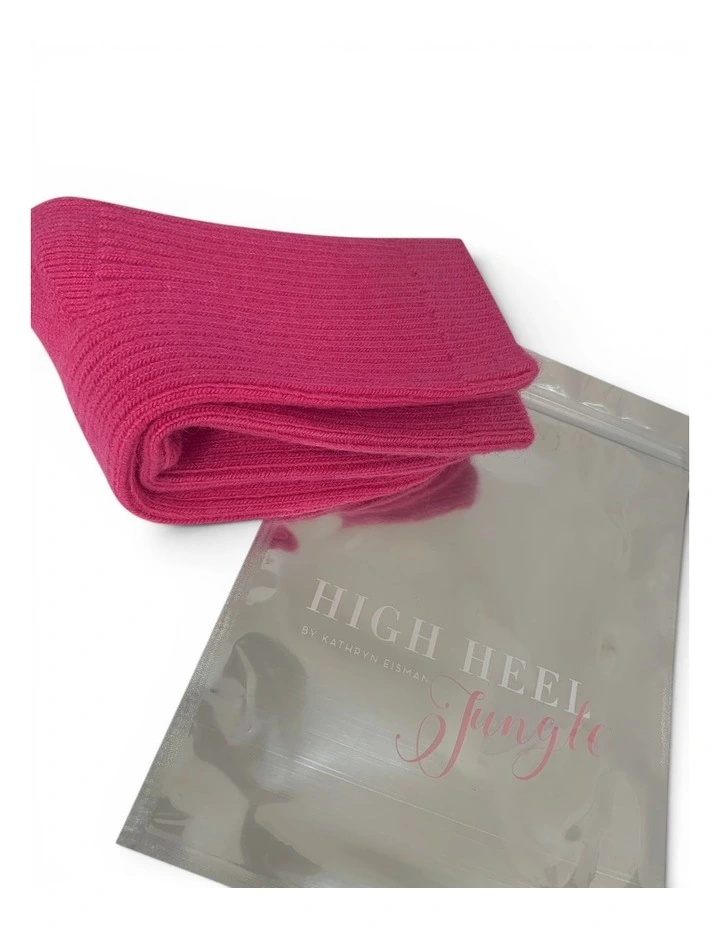 High Heel Jungle Cashmere Cloud Socks image 5