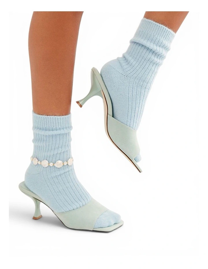 High Heel Jungle Cashmere Cloud Socks image 2