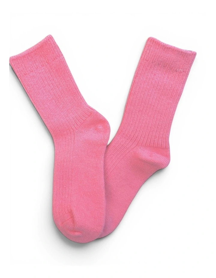 High Heel Jungle Cashmere Cloud Socks image 3