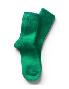 High Heel Jungle Cashmere Cloud Socks