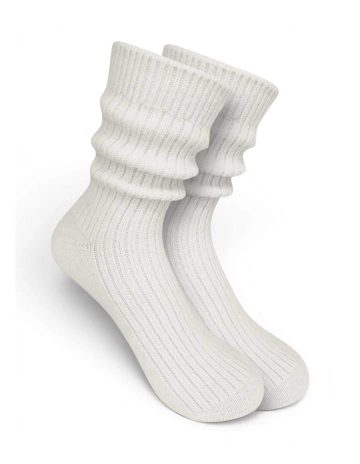 High Heel Jungle Cashmere Cloud Socks image 6
