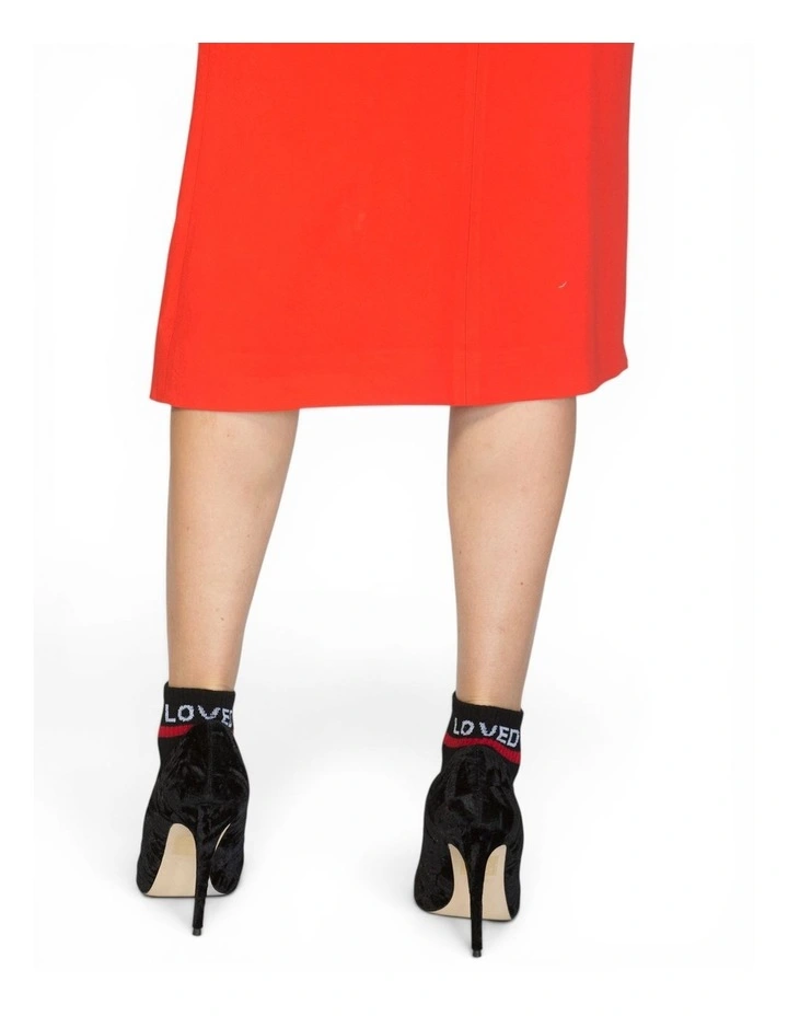 Loved Cotton Socks - Black image 4