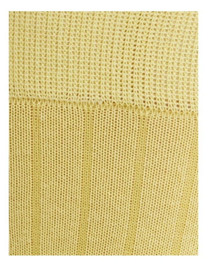 Arcade Tall Socks in Yellow image 3