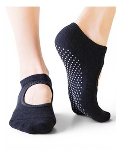 Peek Grip Socks Pack Of 2 in Black