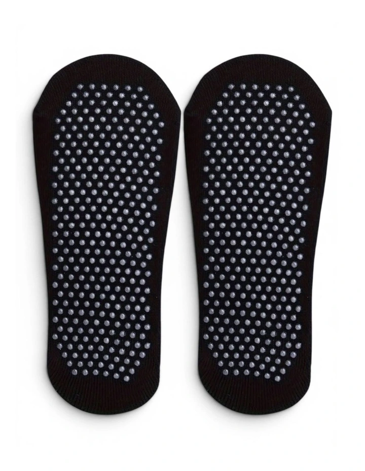 Peek Grip Socks Pack Of 2 in Black image 4