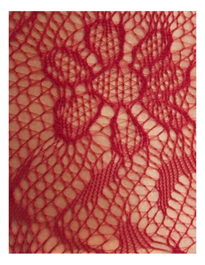 Venise Lace Fishnet Tights image 5