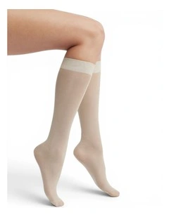 Glitterati Tall Socks in Green