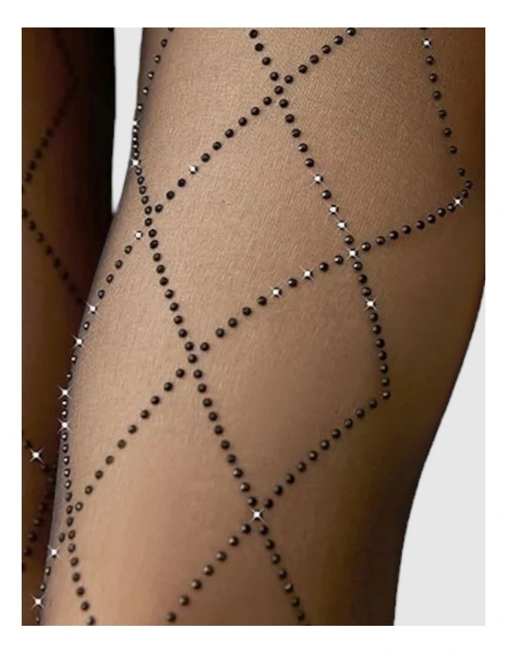 Richie Diamond Crystal Tights image 6
