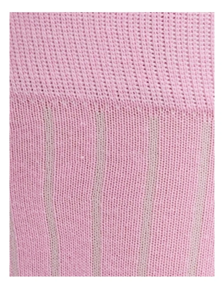 Arcade Tall Socks in Pink image 5