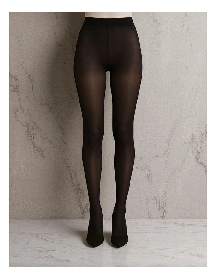 40 Denier Sculpt Opaque Tights- 2 Pairs image 4