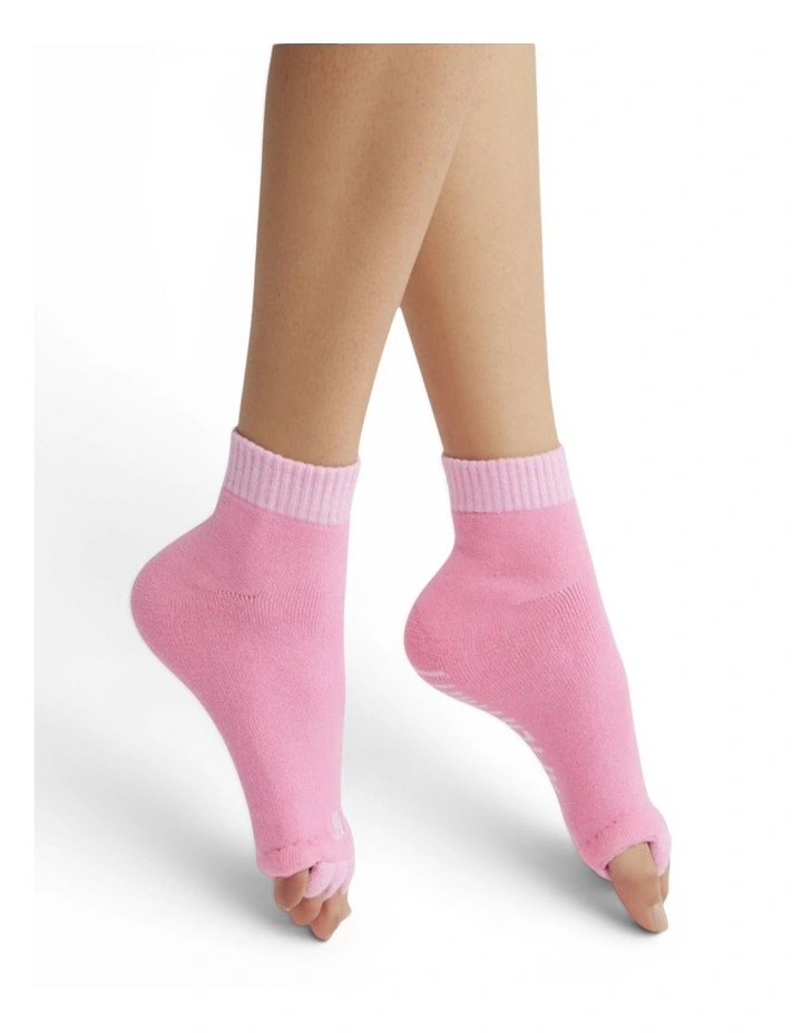 After Party Silicon Toe Socks Separators in Pink image 1