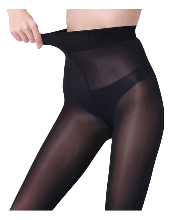 High Heel Jungle 15 Denier Glazed Finish Tights - 2 Pack image 5