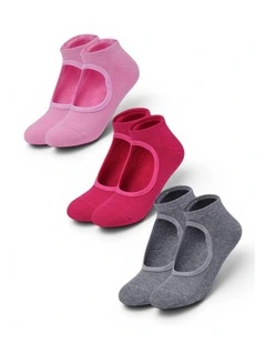 Peek Grip Socks 3 Pack in Multi