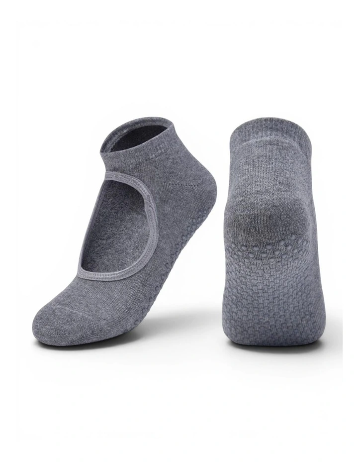 Peek Grip Socks 3 Pack in Multi image 3