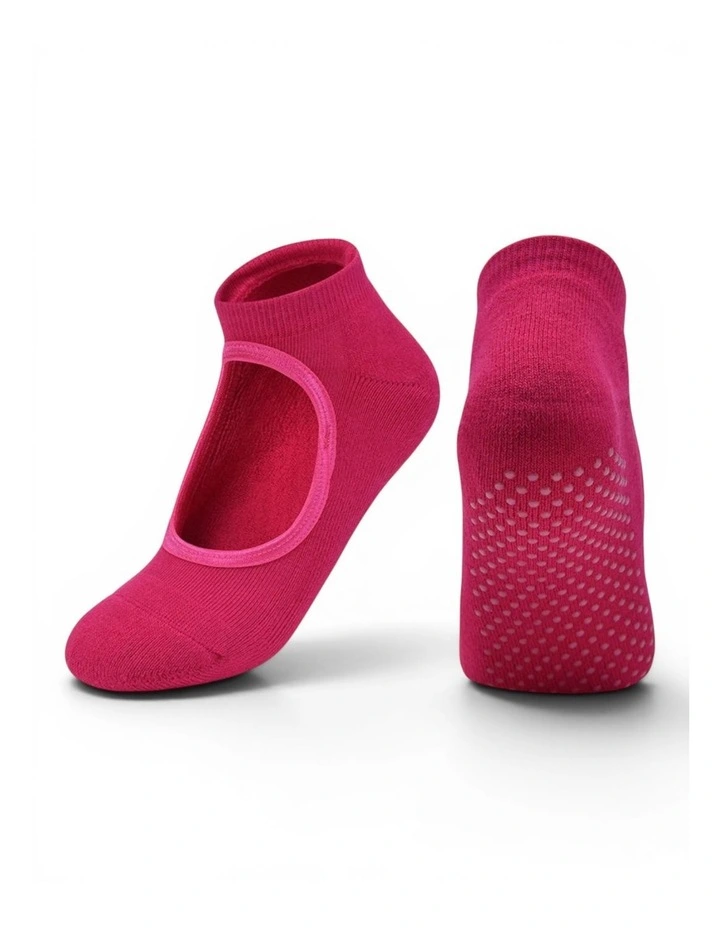 Peek Grip Socks 3 Pack in Multi image 5