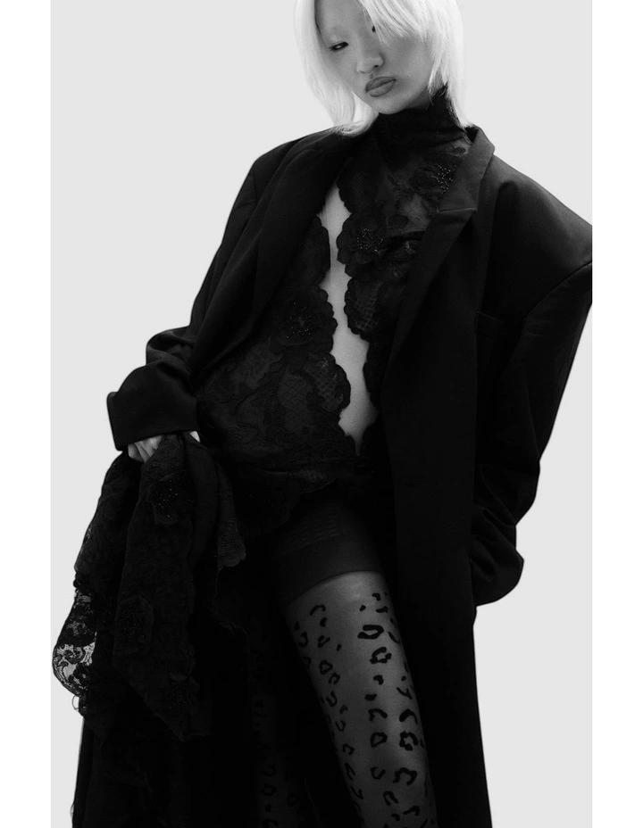 Leopard Print Tights image 3
