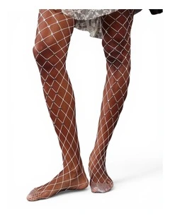 Sweet Heart Fishnet Tights