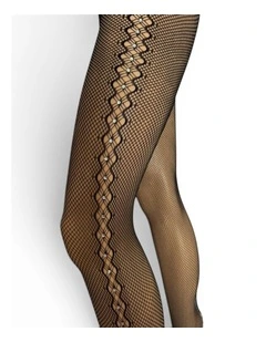 Side Hustle Mesh Tights