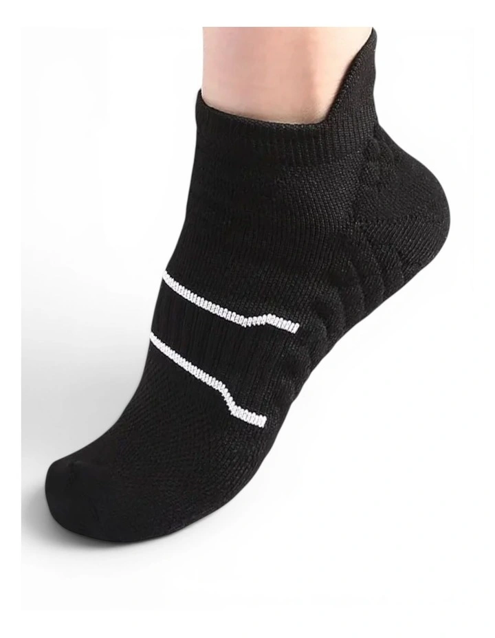 Men's High Impact Cushion Support Sport Socks 3 Pack in Multi image 3