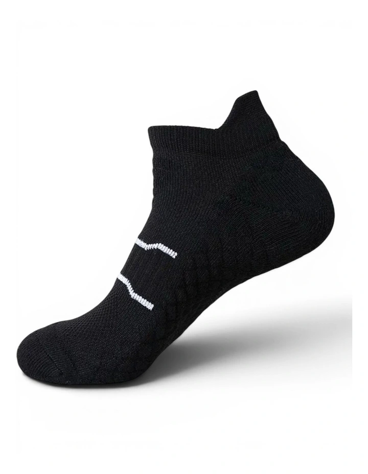 Men's High Impact Cushion Support Sport Socks 3 Pack in Multi image 4