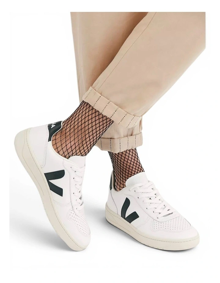 Catch Em Fishnet Socks in Black image 2