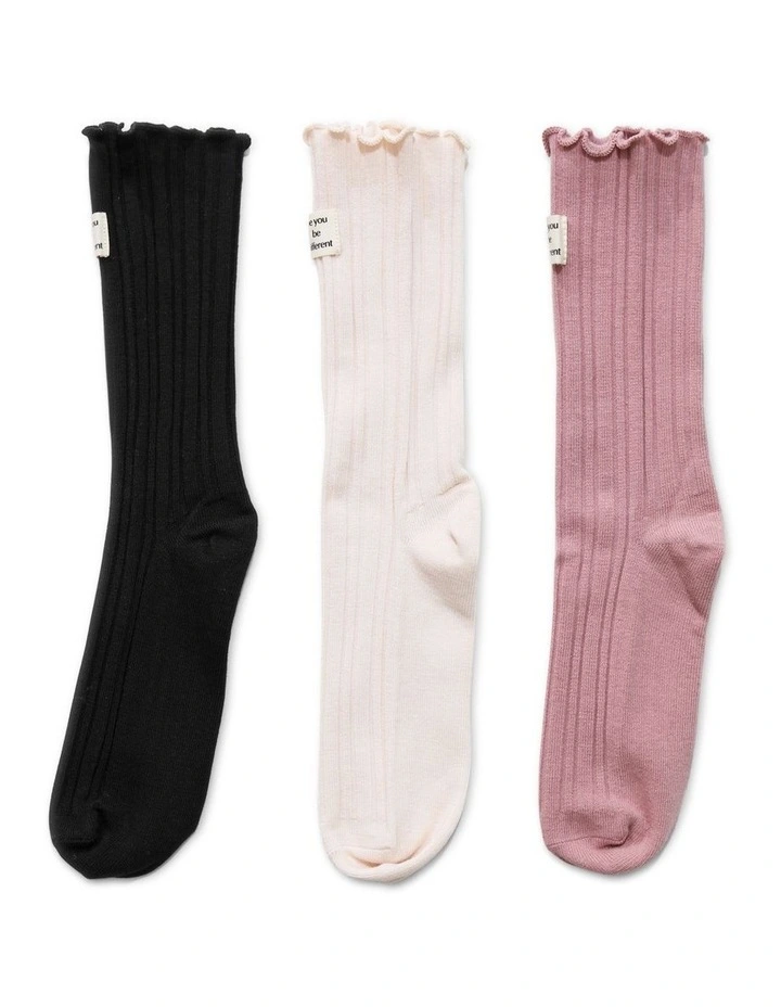 Beloved 3 Pack Socks image 1