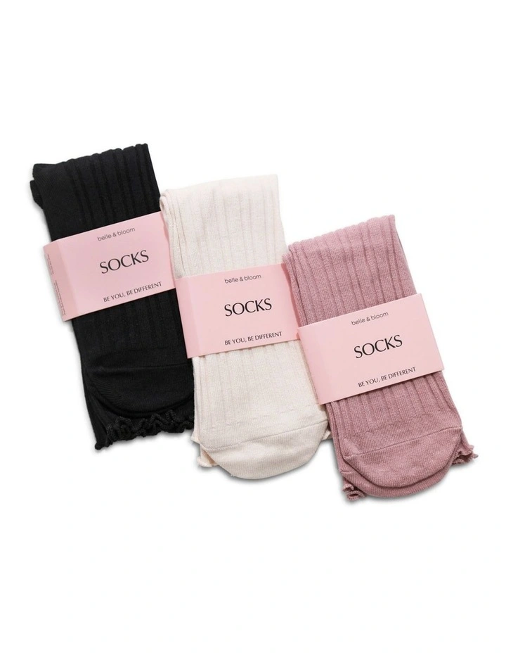 Beloved 3 Pack Socks image 3