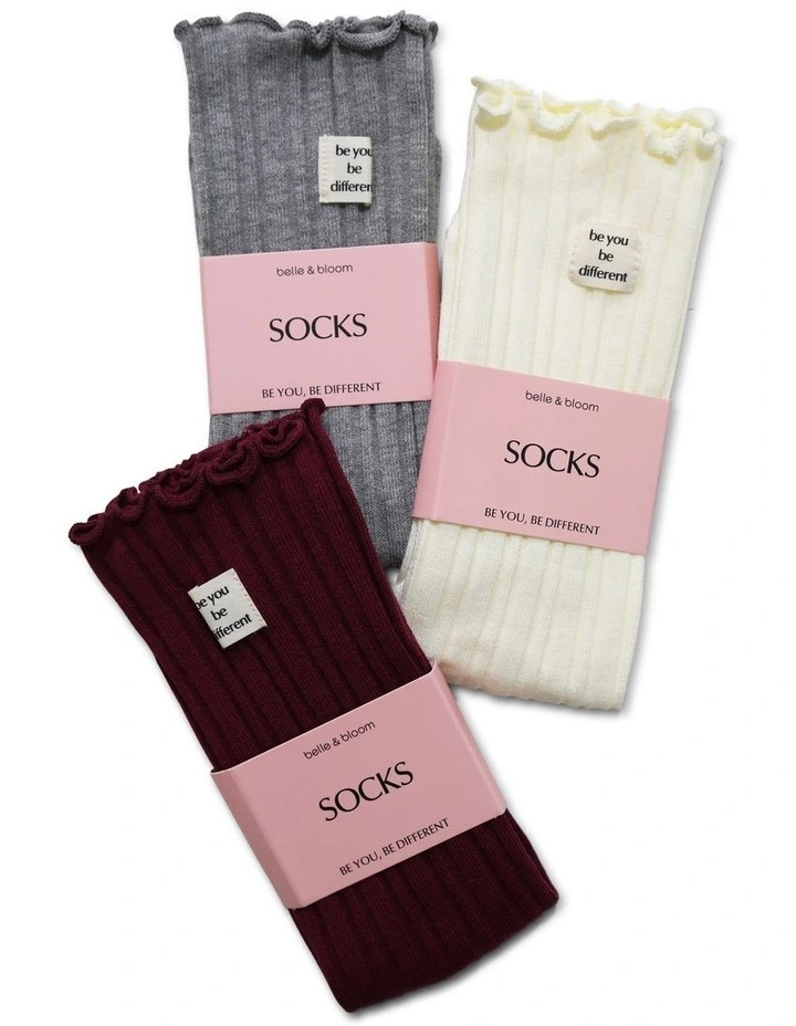 Beloved 3 Pack Socks image 2