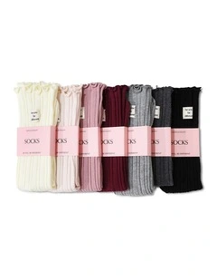 Beloved 7 Pack Socks