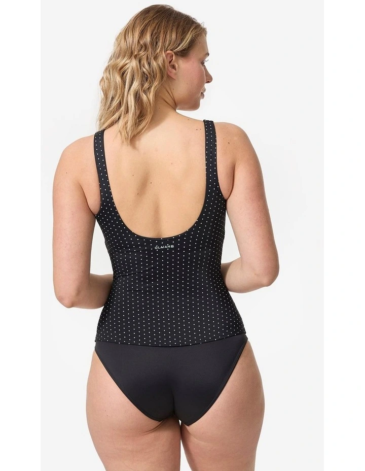 1-Piece Body-Sculpting Doli Puka Swimsuit in Black image 4