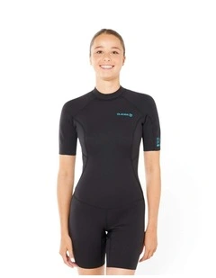 Neoprene Surf Shorty 100 Wetsuit 1.5mm in Black