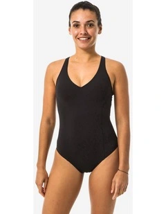 One-Piece Swimsuit in Pearl Black