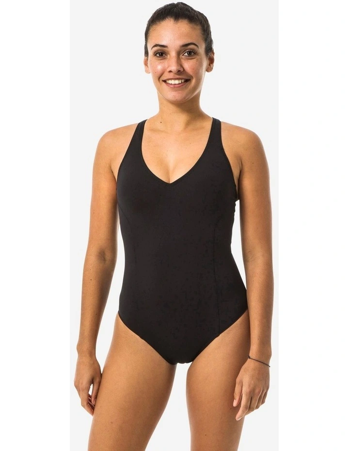 One-Piece Swimsuit in Pearl Black image 1