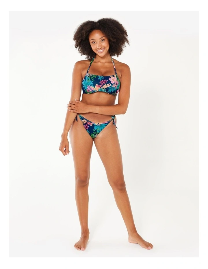 Laura Bandeau Surf Swimsuit Top in Borabora Blue image 2
