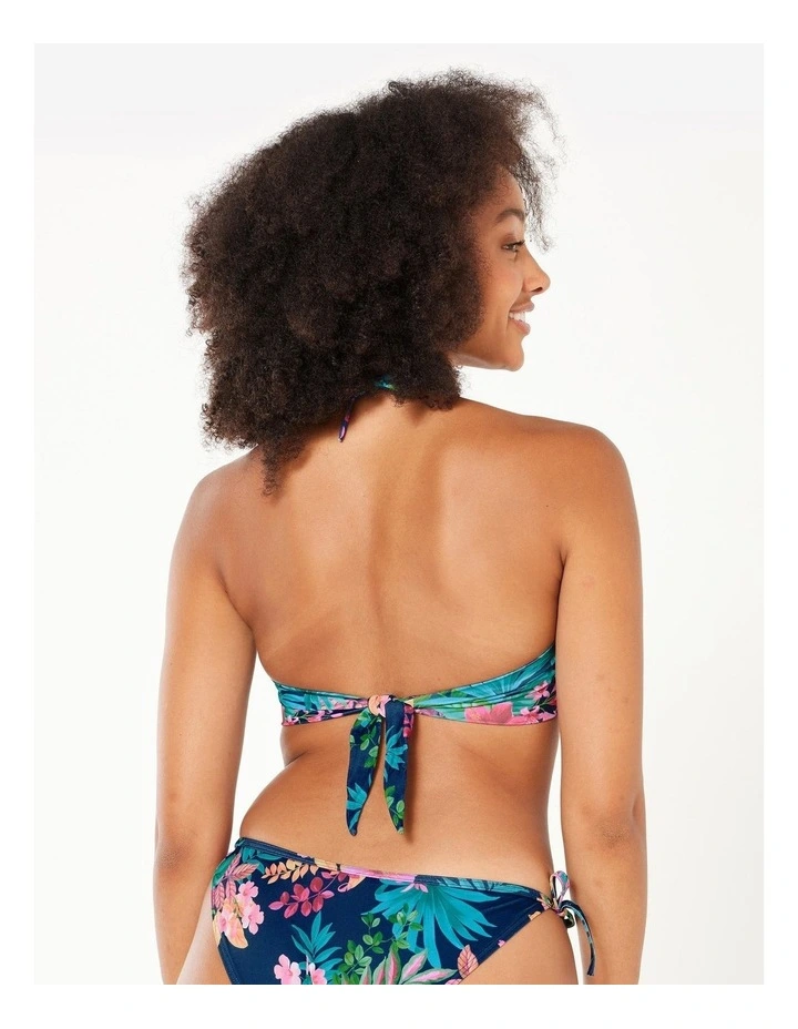 Laura Bandeau Surf Swimsuit Top in Borabora Blue image 4