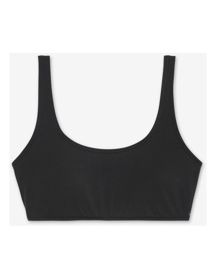 Decathlon | CROP TOP AURELY BLACK WITH REMOVABLE CUPS image 1