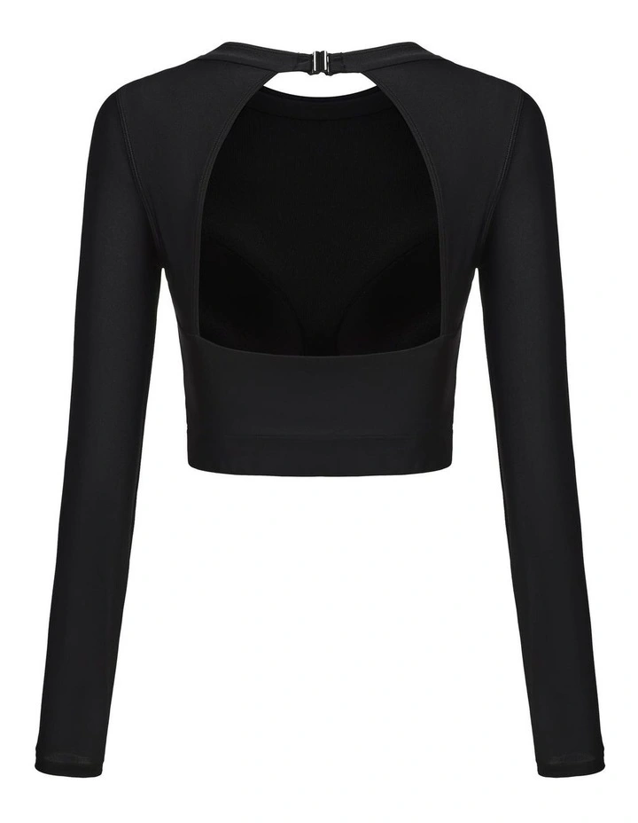 Decathlon | Surf women's swimsuit top - CN TOP ADAH BLACK2.0 image 3