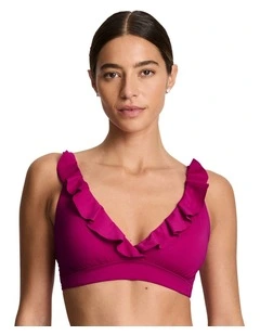 Beach Club Solids Ruffle Underwire Bikini Top (Replacement Style 20720005)