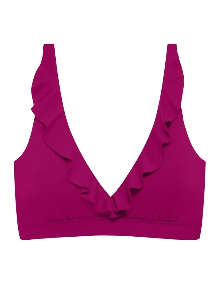 Beach Club Solids Ruffle Underwire Bikini Top (Replacement Style 20720005) image 6