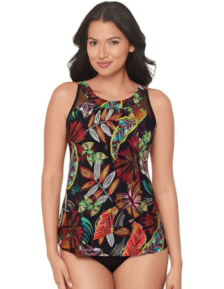 Pluma Orla Underwired High Neck Tankini Top image 1