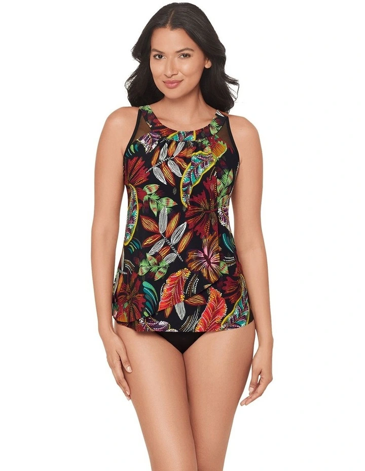 Pluma Orla Underwired High Neck Tankini Top image 5