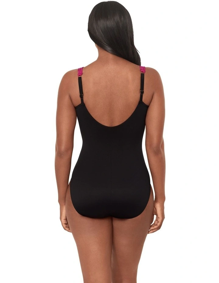 Petali Rosa Siren Underwired Crossover Shaping Swimsuit image 2