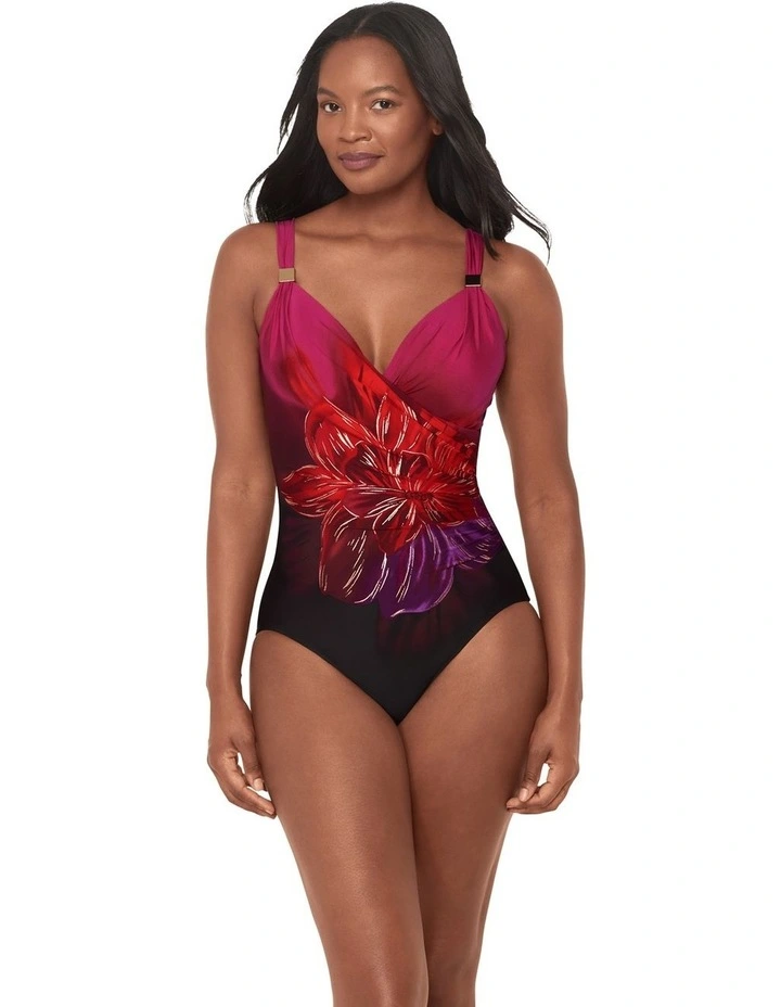 Petali Rosa Siren Underwired Crossover Shaping Swimsuit image 5