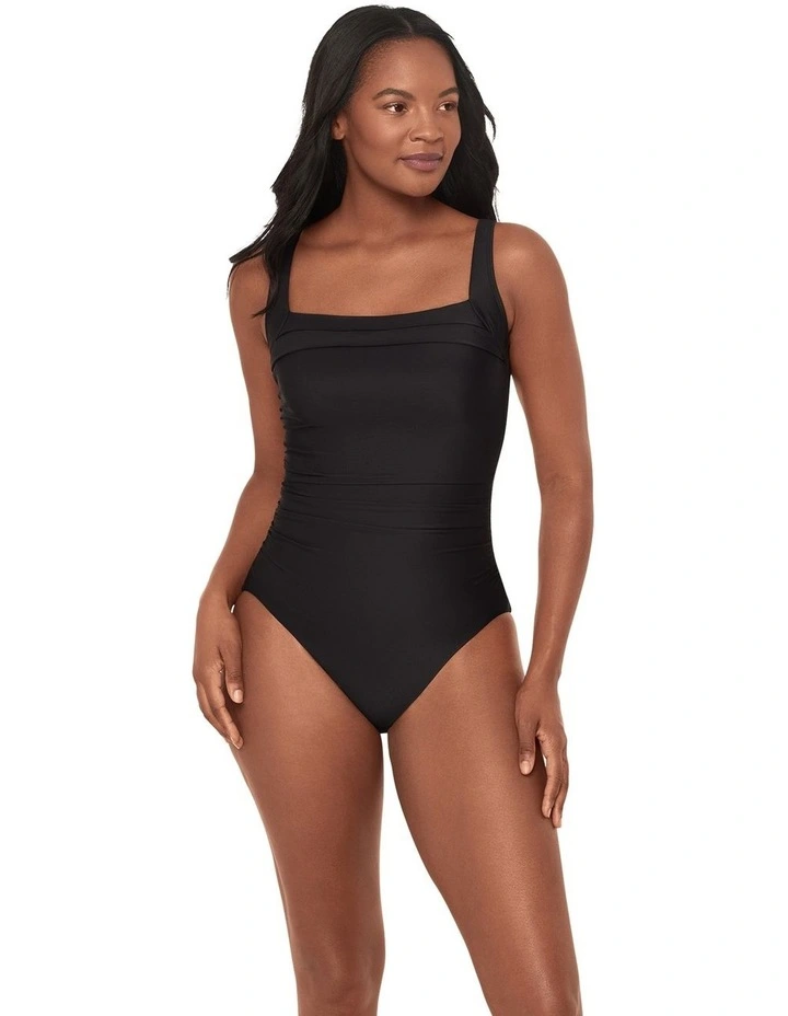 Rock Solid Polaris Wired Square Neck One-Piece Shaping Swimsuit image 5