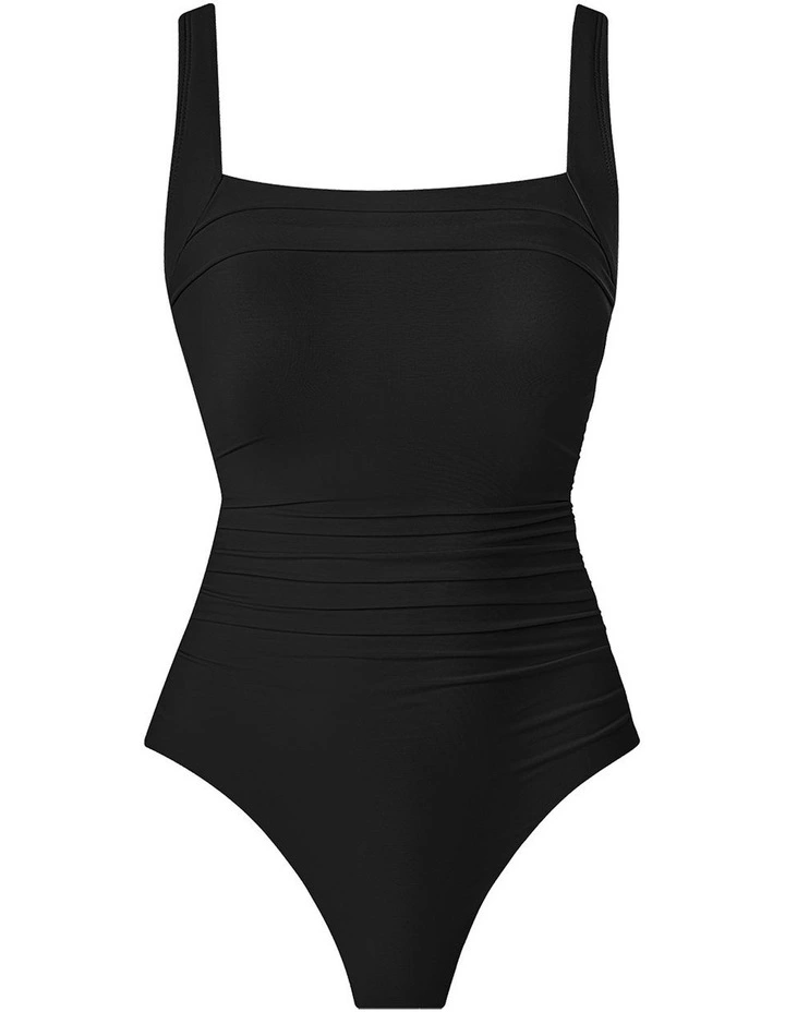 Rock Solid Polaris Wired Square Neck One-Piece Shaping Swimsuit image 6