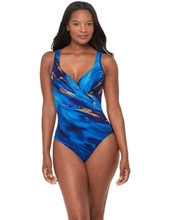 Stellar Nova It's a Wrap Underwired Tummy Control Swimsuit